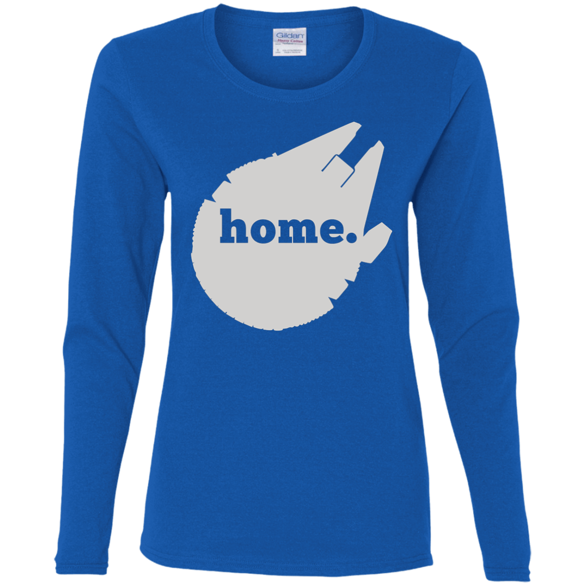 T-Shirts Royal / S Millennium Home Women's Long Sleeve T-Shirt