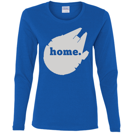 T-Shirts Royal / S Millennium Home Women's Long Sleeve T-Shirt