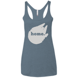 T-Shirts Indigo / X-Small Millennium Home Women's Triblend Racerback Tank