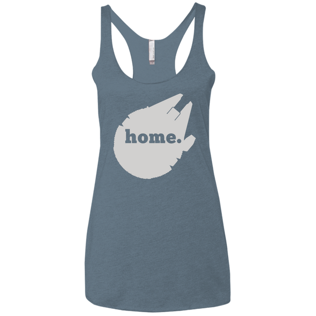 T-Shirts Indigo / X-Small Millennium Home Women's Triblend Racerback Tank