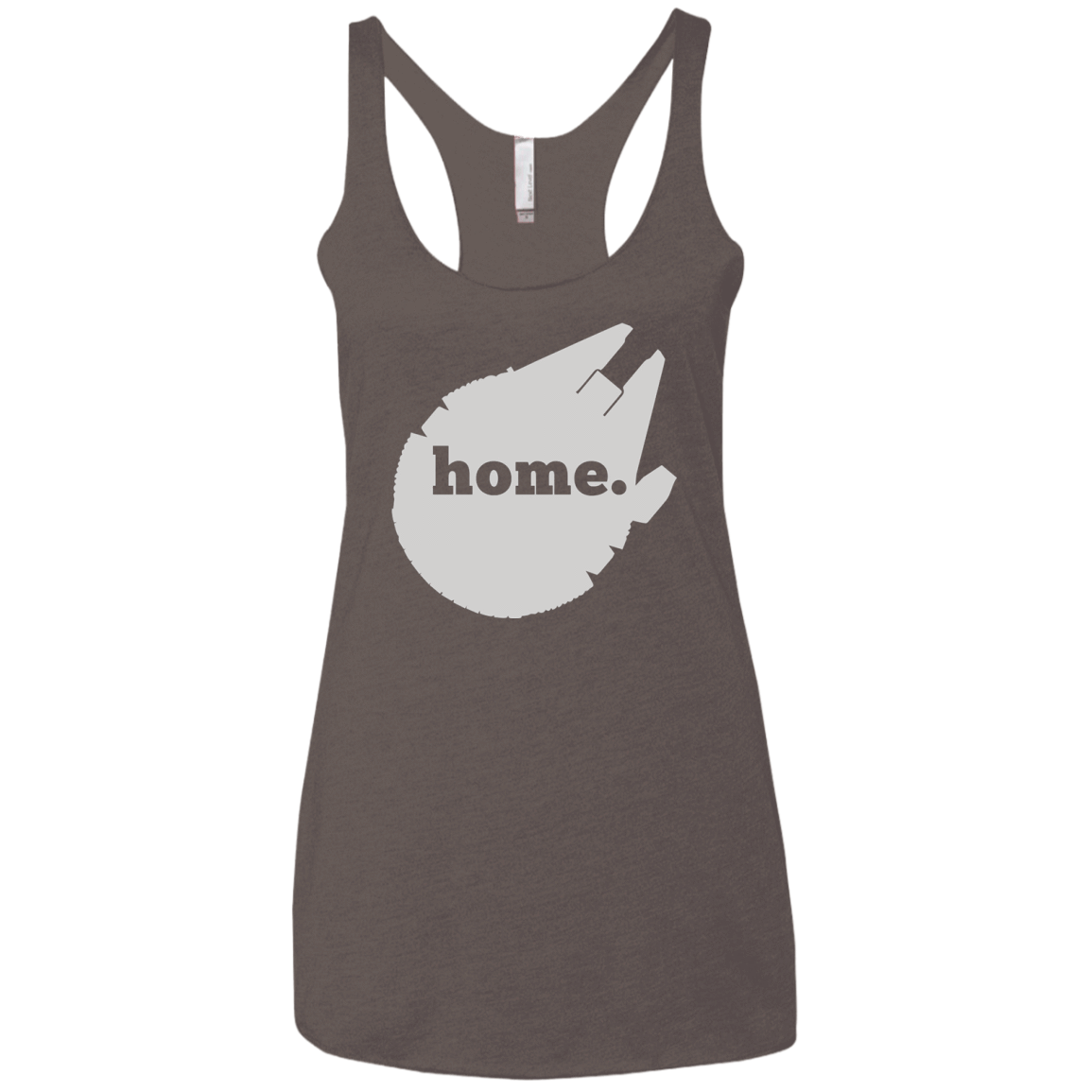 T-Shirts Macchiato / X-Small Millennium Home Women's Triblend Racerback Tank