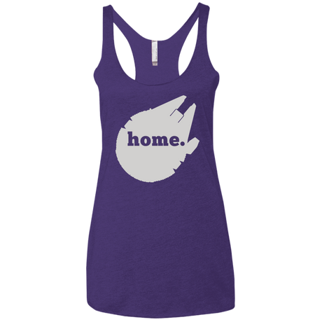 T-Shirts Purple Rush / X-Small Millennium Home Women's Triblend Racerback Tank