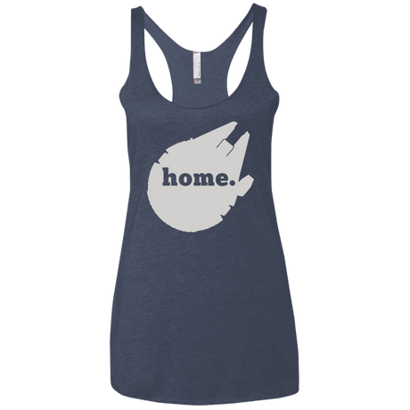 T-Shirts Vintage Navy / X-Small Millennium Home Women's Triblend Racerback Tank