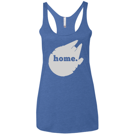 T-Shirts Vintage Royal / X-Small Millennium Home Women's Triblend Racerback Tank