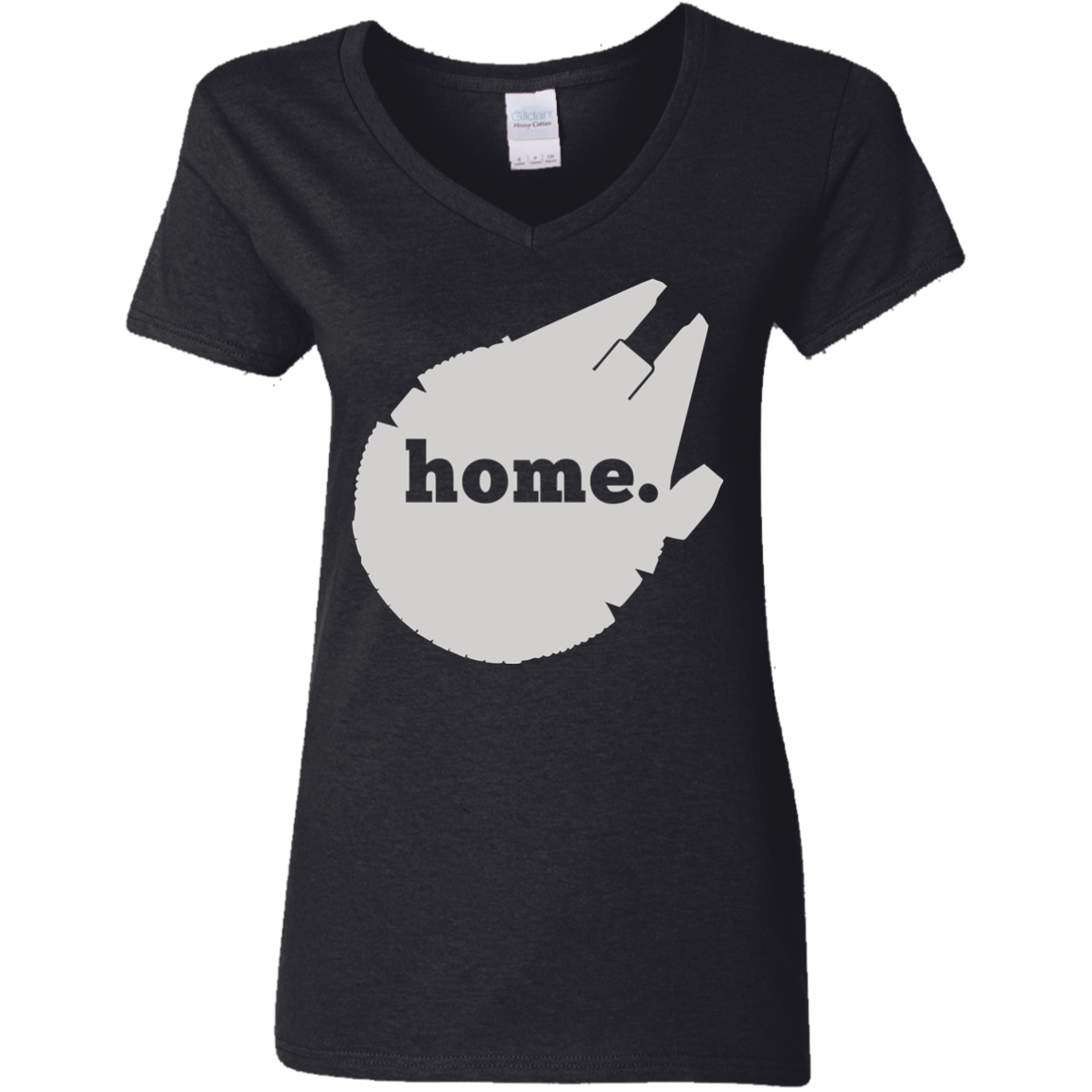 T-Shirts Black / S Millennium Home Women's V-Neck T-Shirt