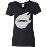 T-Shirts Black / S Millennium Home Women's V-Neck T-Shirt