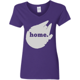 T-Shirts Purple / S Millennium Home Women's V-Neck T-Shirt