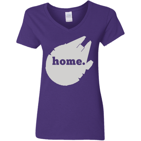 T-Shirts Purple / S Millennium Home Women's V-Neck T-Shirt