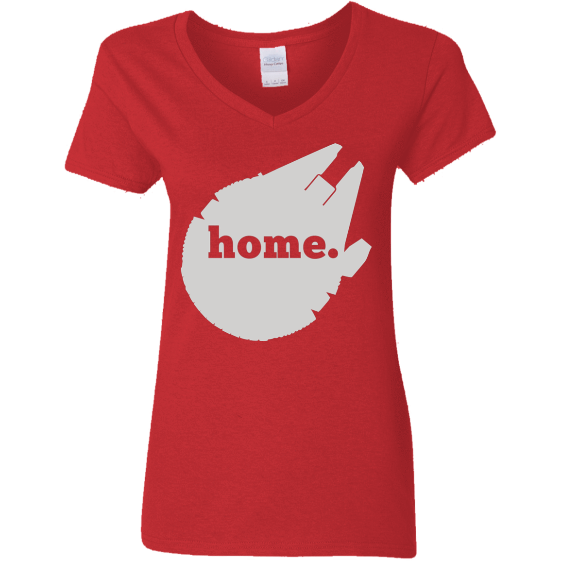 T-Shirts Red / S Millennium Home Women's V-Neck T-Shirt