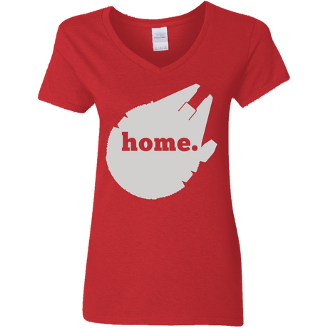 T-Shirts Red / S Millennium Home Women's V-Neck T-Shirt