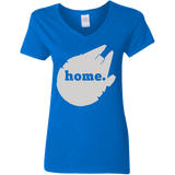 T-Shirts Royal / S Millennium Home Women's V-Neck T-Shirt