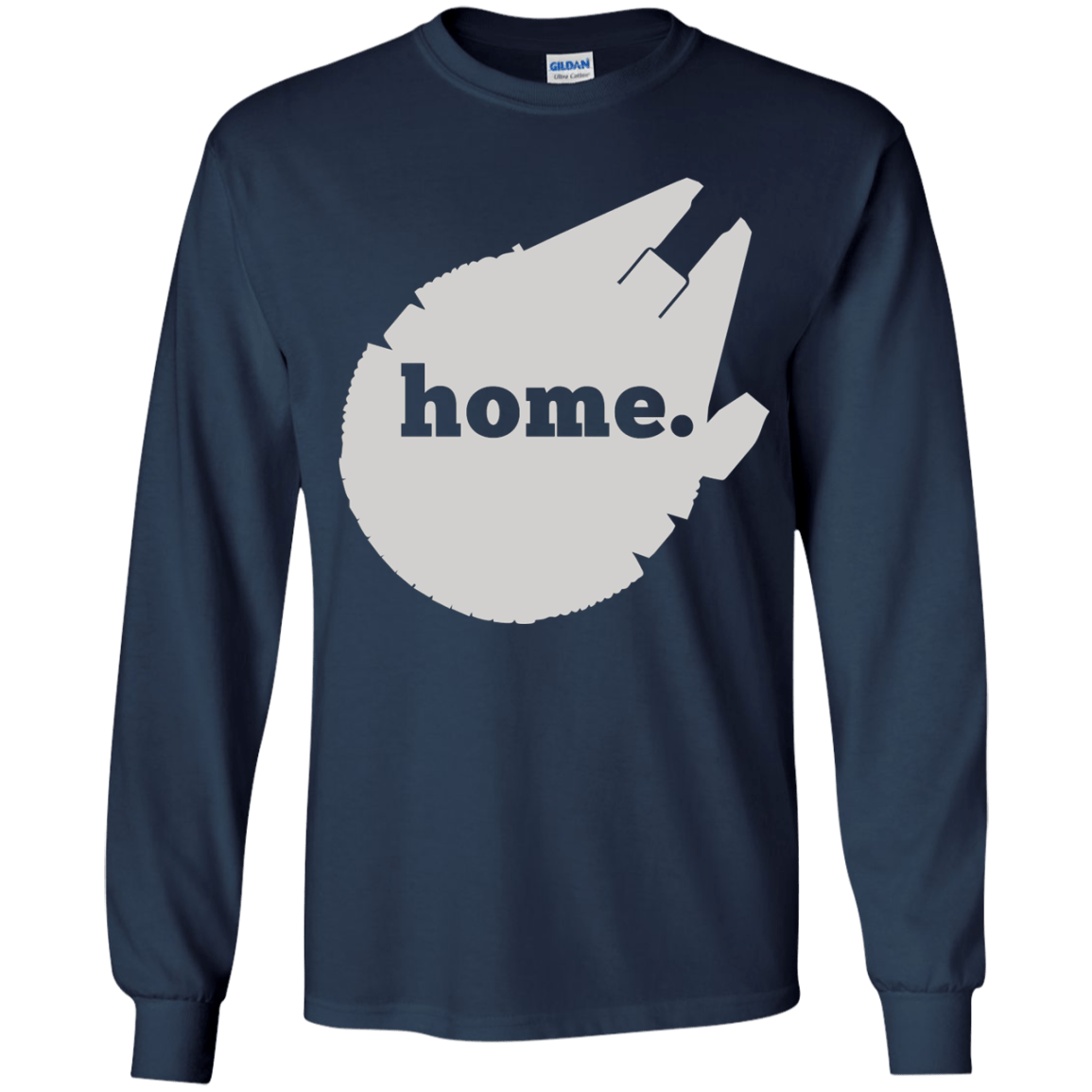 T-Shirts Navy / YS Millennium Home Youth Long Sleeve T-Shirt
