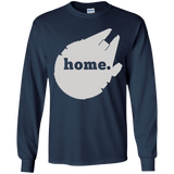 T-Shirts Navy / YS Millennium Home Youth Long Sleeve T-Shirt
