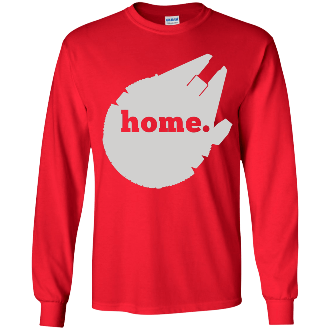 T-Shirts Red / YS Millennium Home Youth Long Sleeve T-Shirt