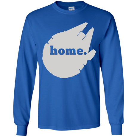 T-Shirts Royal / YS Millennium Home Youth Long Sleeve T-Shirt