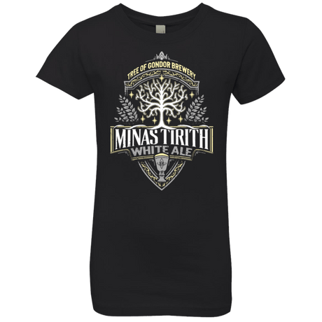 T-Shirts Black / YXS Minas Tirith Girls Premium T-Shirt