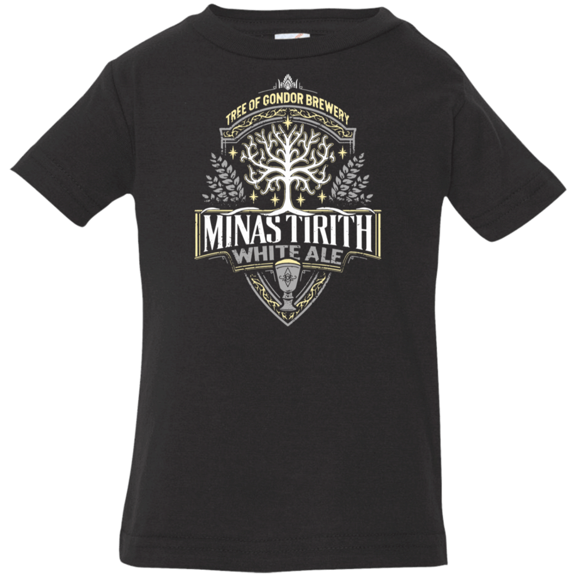 T-Shirts Black / 6 Months Minas Tirith Infant Premium T-Shirt