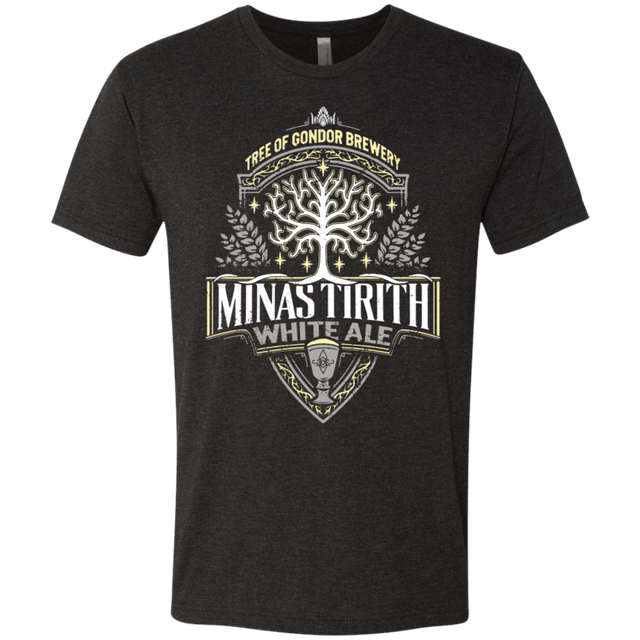 T-Shirts Vintage Black / S Minas Tirith Men's Triblend T-Shirt