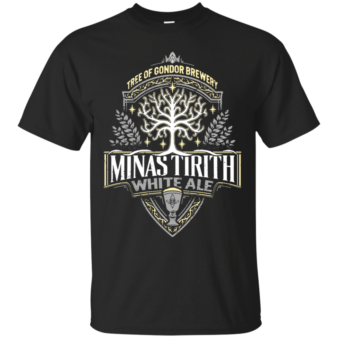 T-Shirts Black / S Minas Tirith T-Shirt