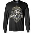 T-Shirts Black / YS Minas Tirith Youth Long Sleeve T-Shirt