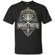 T-Shirts Black / YXS Minas Tirith Youth T-Shirt