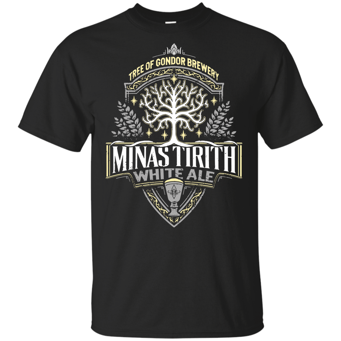 T-Shirts Black / YXS Minas Tirith Youth T-Shirt