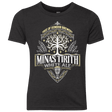 T-Shirts Vintage Black / YXS Minas Tirith Youth Triblend T-Shirt