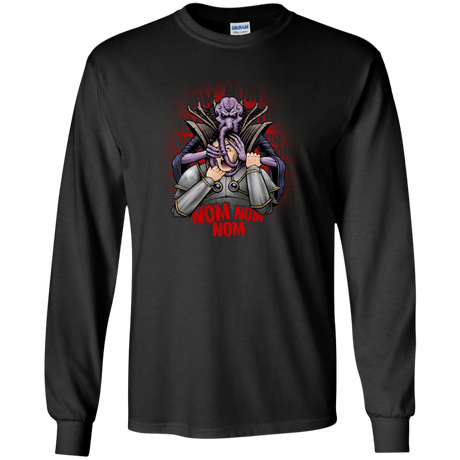 T-Shirts Black / S Mind Flayer Men's Long Sleeve T-Shirt