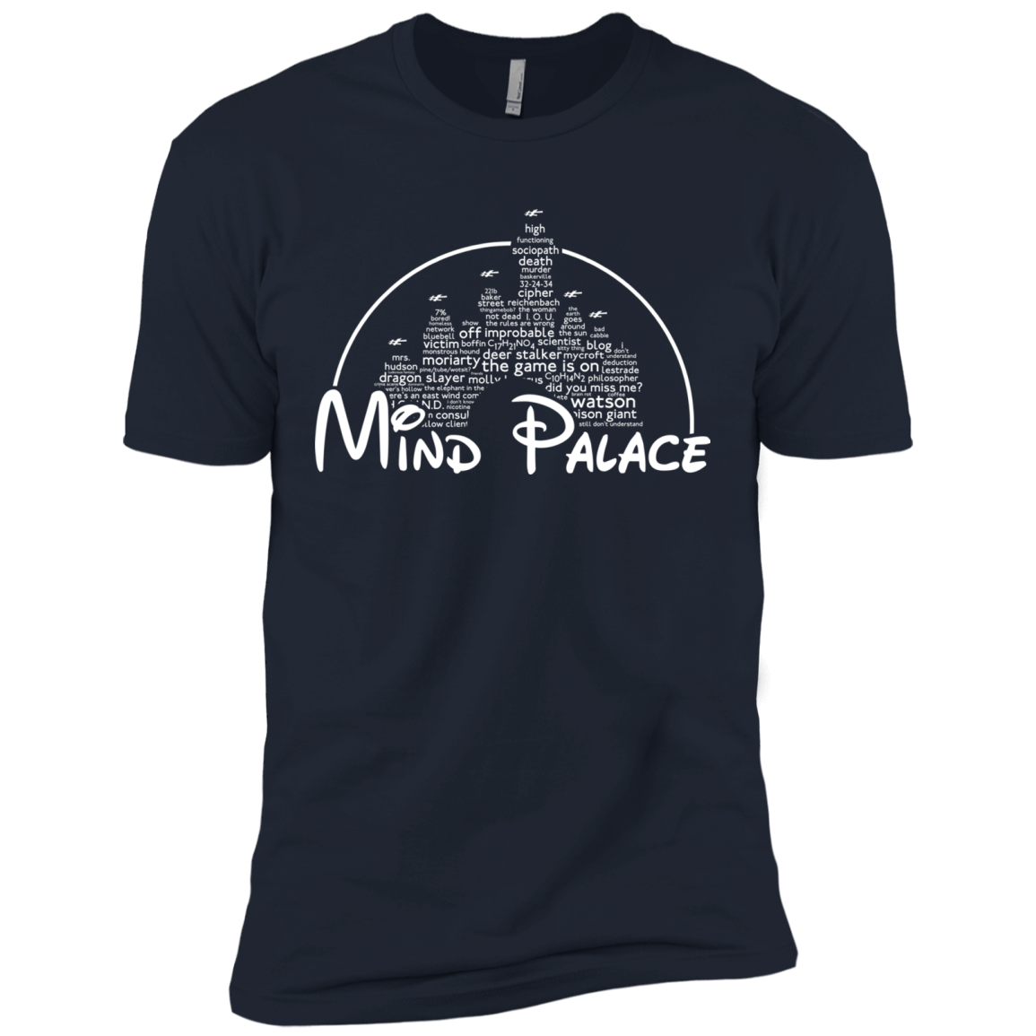 T-Shirts Midnight Navy / X-Small Mind Palace Men's Premium T-Shirt
