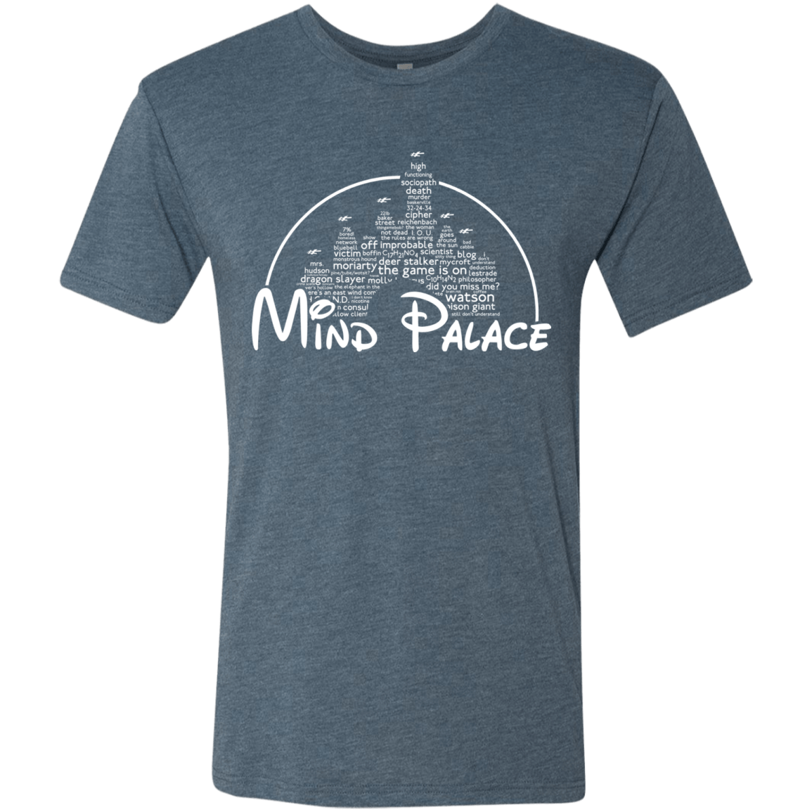 T-Shirts Indigo / Small Mind Palace Men's Triblend T-Shirt