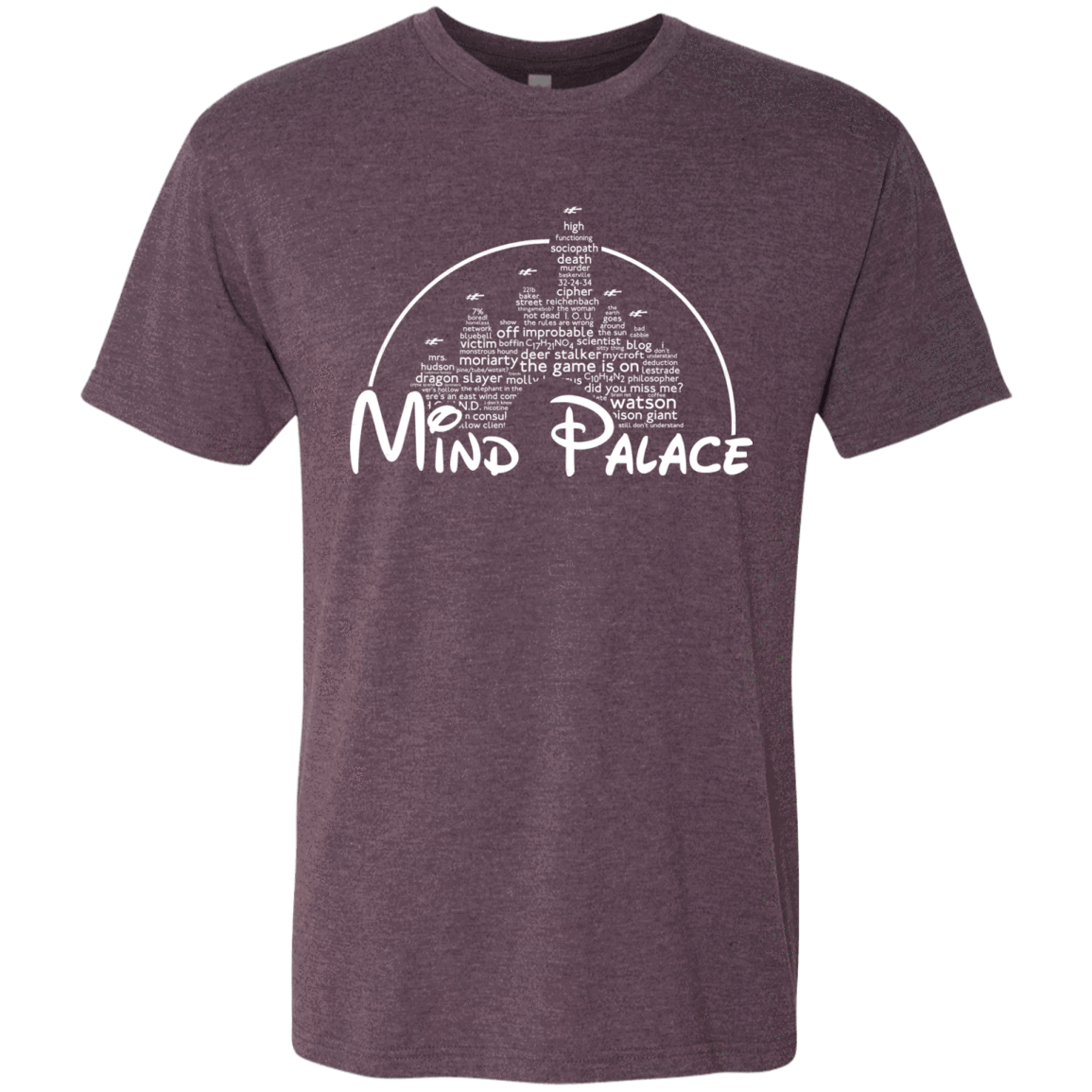 T-Shirts Vintage Purple / Small Mind Palace Men's Triblend T-Shirt