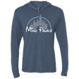 T-Shirts Indigo / X-Small Mind Palace Triblend Long Sleeve Hoodie Tee