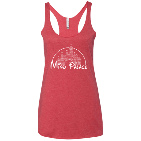 T-Shirts Vintage Red / X-Small Mind Palace Women's Triblend Racerback Tank