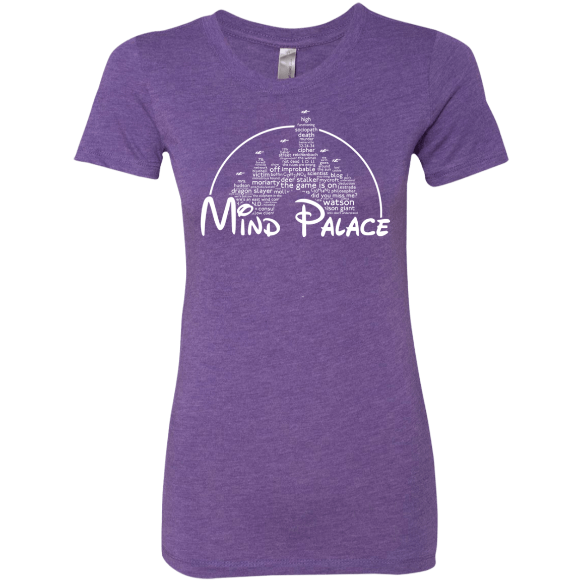 T-Shirts Purple Rush / Small Mind Palace Women's Triblend T-Shirt