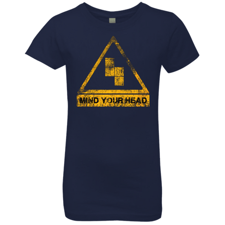 T-Shirts Midnight Navy / YXS MIND YOUR HEAD Girls Premium T-Shirt