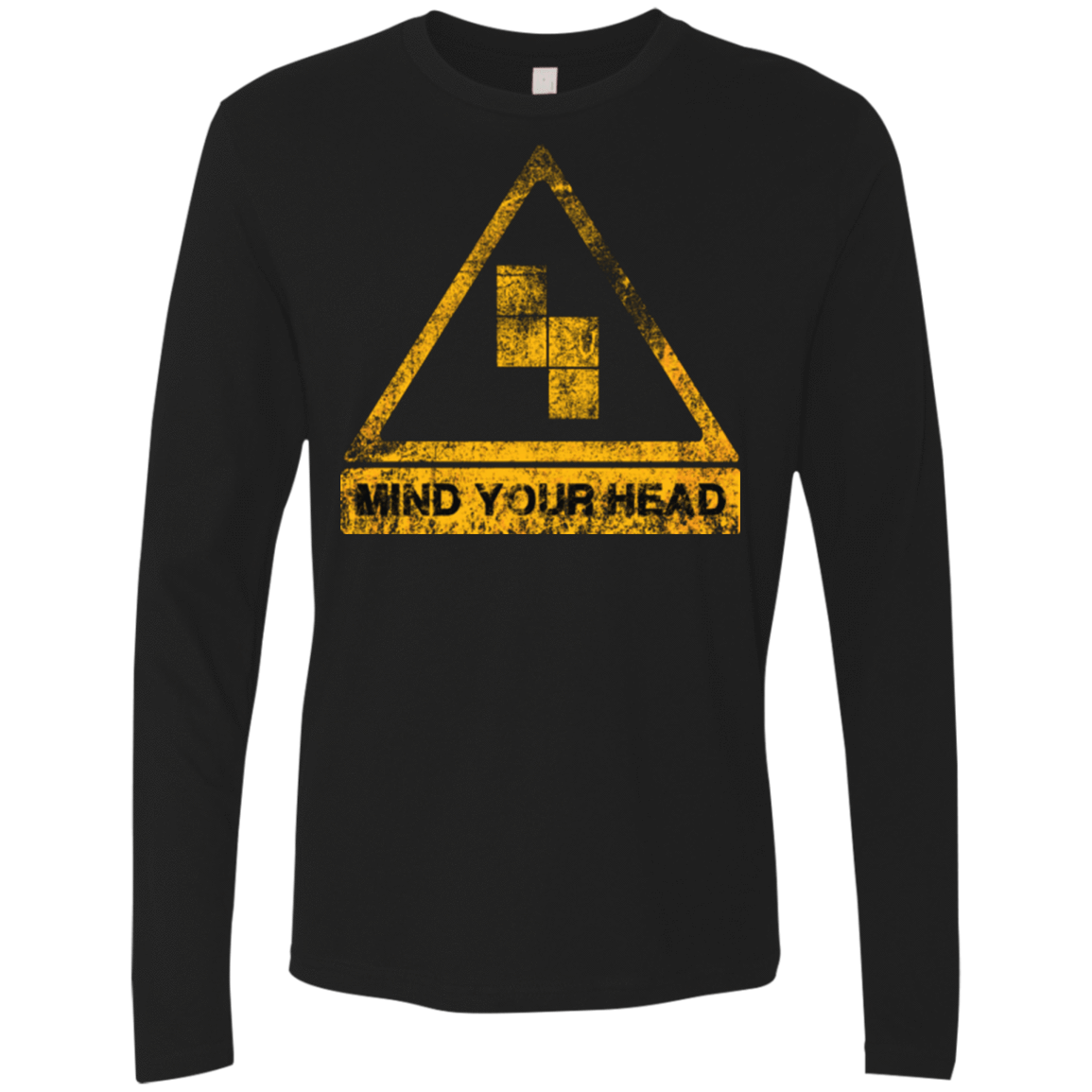 T-Shirts Black / Small MIND YOUR HEAD Men's Premium Long Sleeve