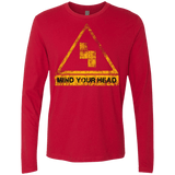 T-Shirts Red / Small MIND YOUR HEAD Men's Premium Long Sleeve