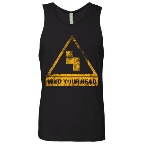 T-Shirts Black / Small MIND YOUR HEAD Men's Premium Tank Top