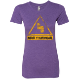 T-Shirts Purple Rush / Small MIND YOUR HEAD Women's Triblend T-Shirt