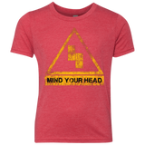 T-Shirts Vintage Red / YXS MIND YOUR HEAD Youth Triblend T-Shirt