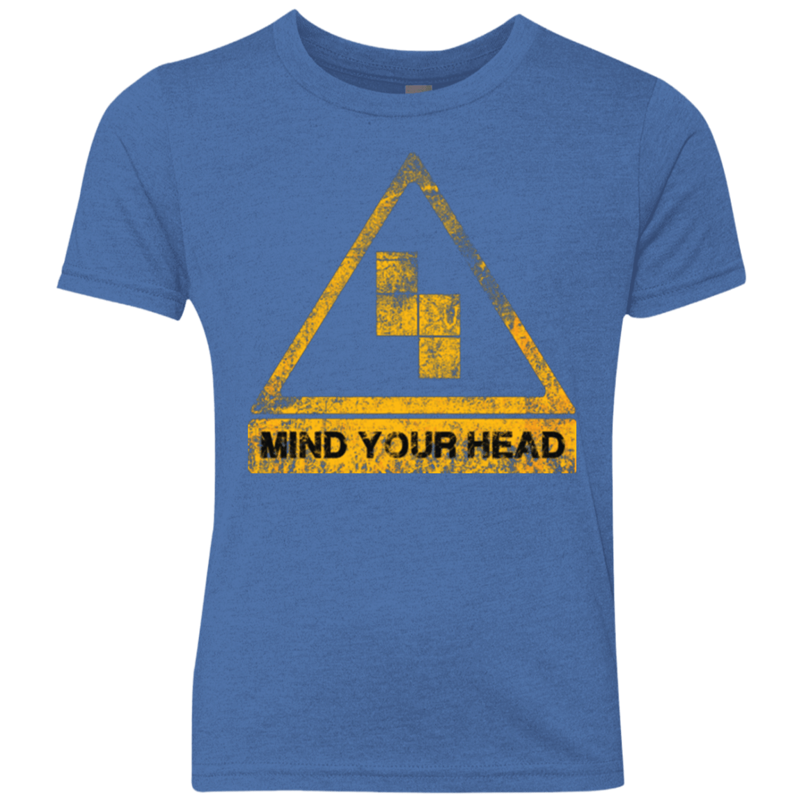 T-Shirts Vintage Royal / YXS MIND YOUR HEAD Youth Triblend T-Shirt