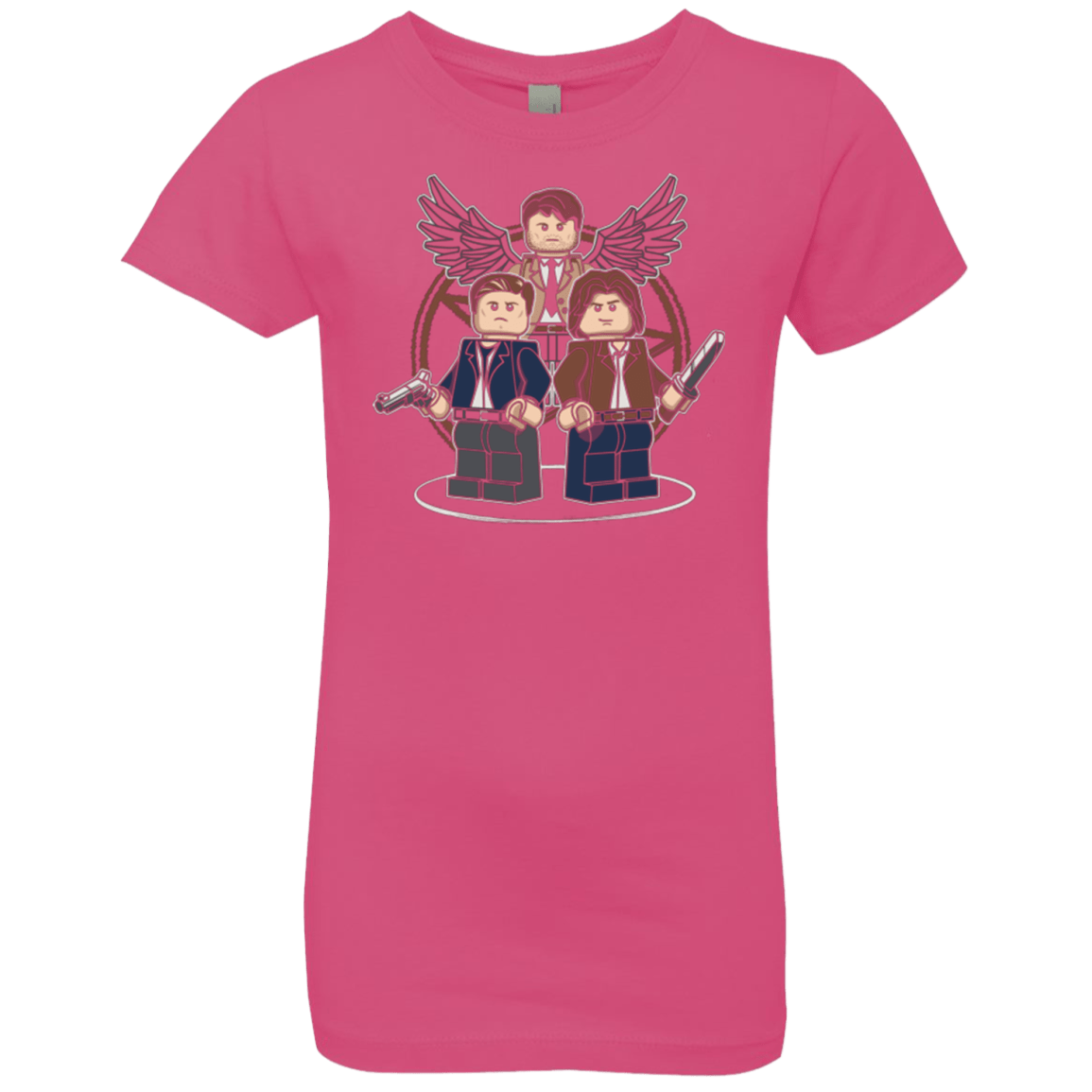 T-Shirts Hot Pink / YXS Mini Hunters Girls Premium T-Shirt