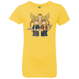 T-Shirts Vibrant Yellow / YXS Mini Hunters Girls Premium T-Shirt