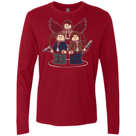 T-Shirts Cardinal / Small Mini Hunters Men's Premium Long Sleeve