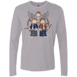T-Shirts Heather Grey / Small Mini Hunters Men's Premium Long Sleeve