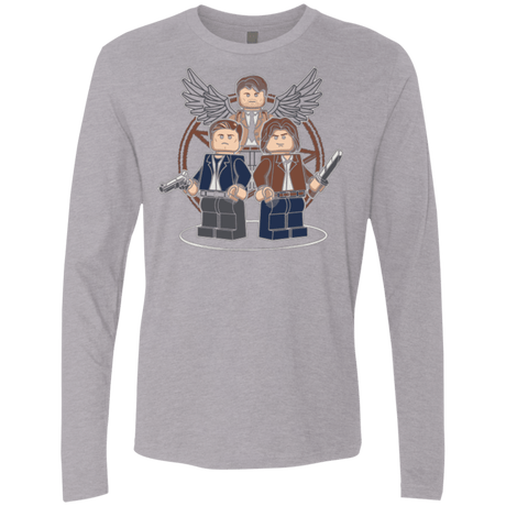 T-Shirts Heather Grey / Small Mini Hunters Men's Premium Long Sleeve
