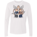 T-Shirts White / Small Mini Hunters Men's Premium Long Sleeve