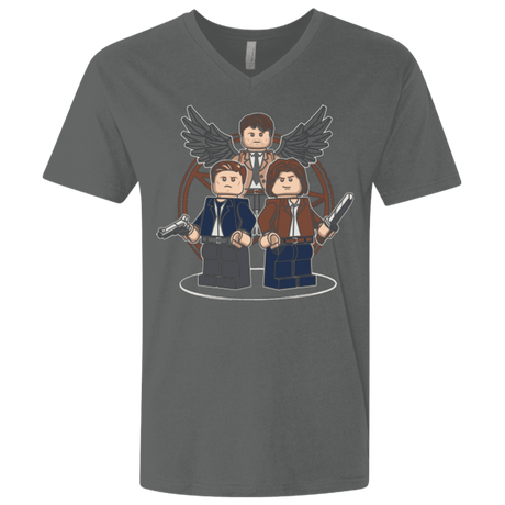 T-Shirts Heavy Metal / X-Small Mini Hunters Men's Premium V-Neck