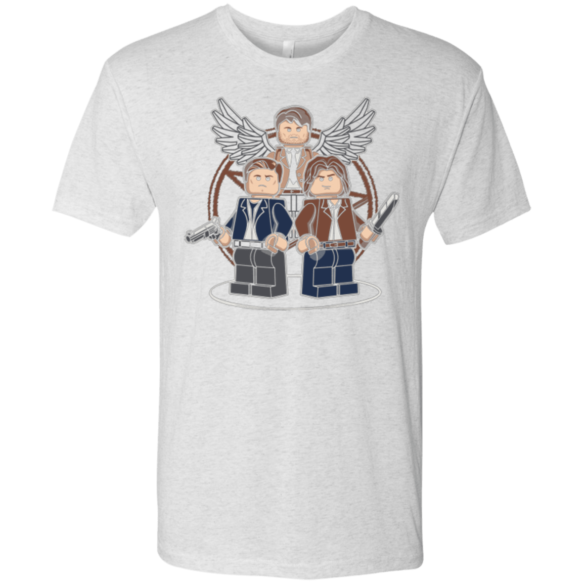 T-Shirts Heather White / Small Mini Hunters Men's Triblend T-Shirt