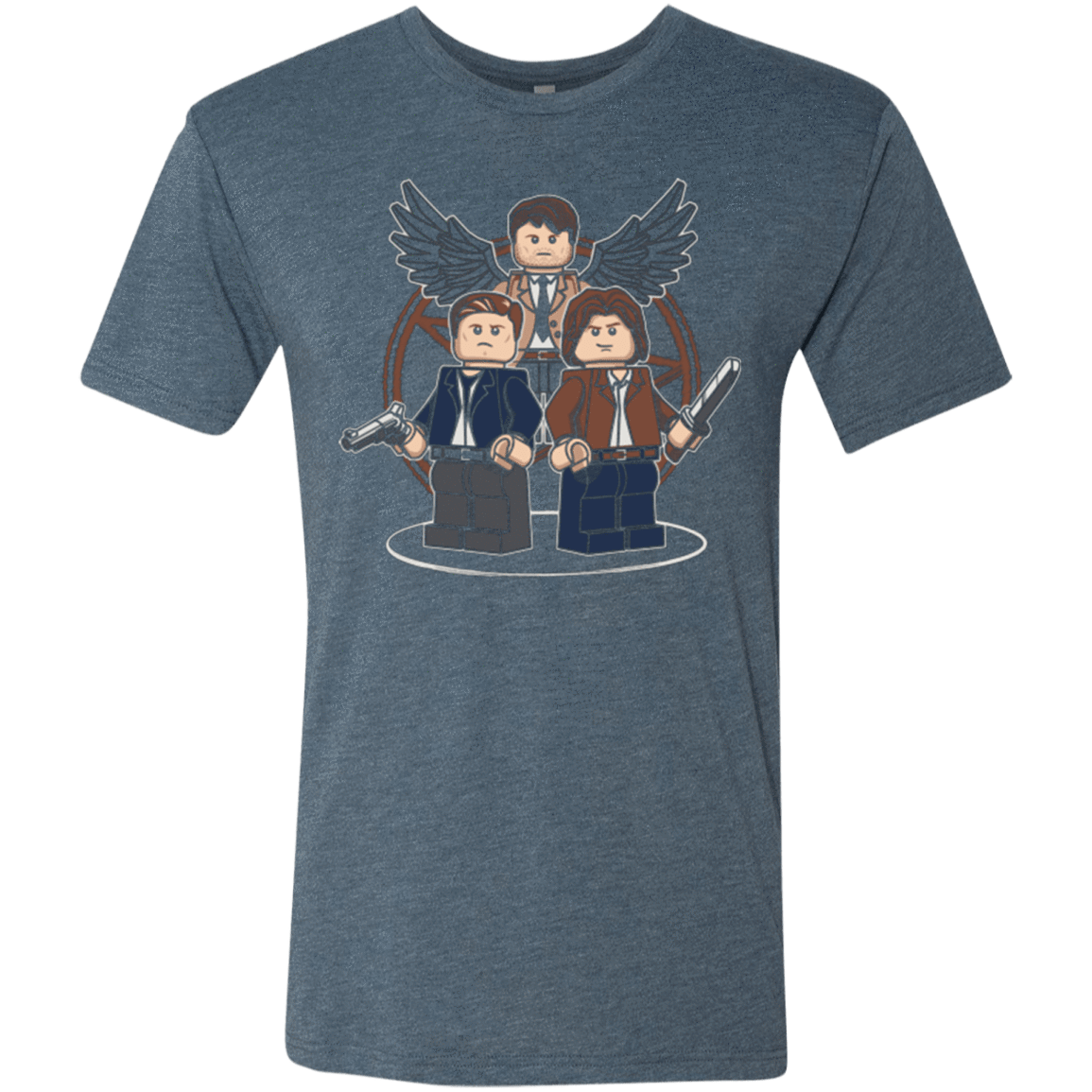 T-Shirts Indigo / Small Mini Hunters Men's Triblend T-Shirt